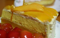 ペリカンマンゴーのチーズケーキ