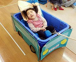 バスに乗ったよ