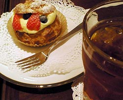 お茶して・・・