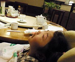 おとなしく待ってます