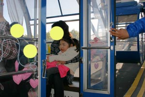 乗っちゃった^^;