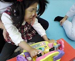 おもちゃでも訓練