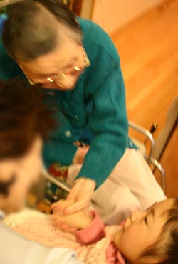 大きいおばあちゃんと