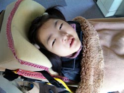 今日は起きてます